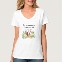 De-Stress with Essential Oils T-Shirt