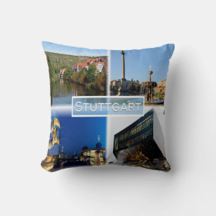 DE Stuttgart - River Neckar - Schlossplatz - Cushion
