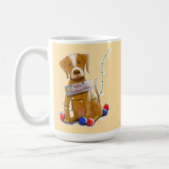 DE Tasse Hund Coffee Mug (Left)