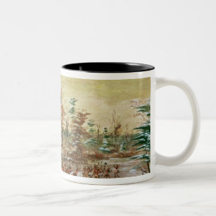 De Tonty Suing for Peace Two-Tone Coffee Mug
