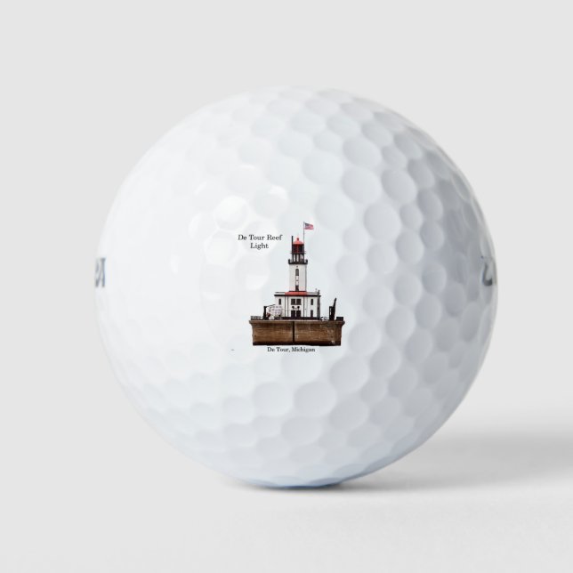 De Tour reef Light golf balls (Front)