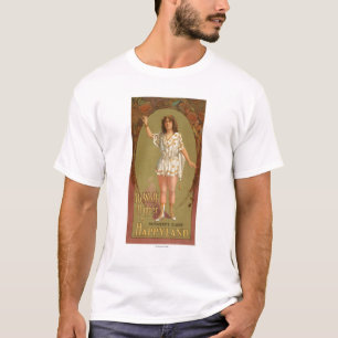 De Wolf Hopper in Happyland Theatre Poster T-Shirt