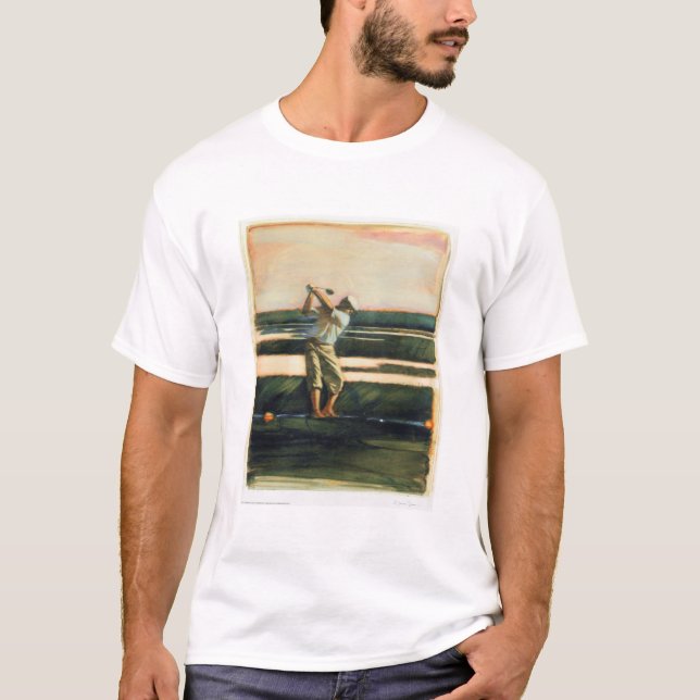 DEA24 Golfer.tif T-Shirt (Front)