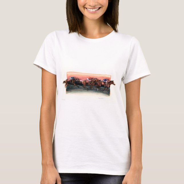 DEA25 Horse Race.tif T-Shirt (Front)