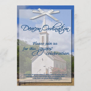 Deacon Ordination Invitation