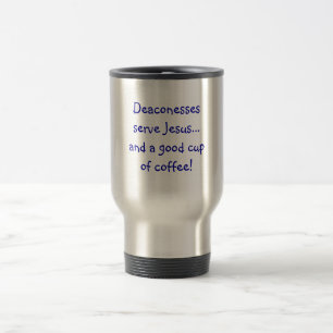 Deaconess travel coffee mug