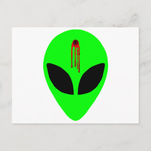 Dead Alien Postcard