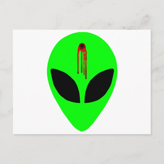 Dead Alien Postcard (Front)