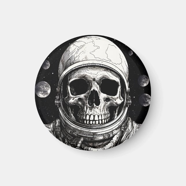 Dead astronaut magnet (Front)