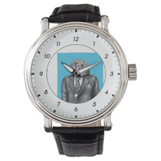 Dead Bird in Black Suits (Old-School Blue) M1 Watch