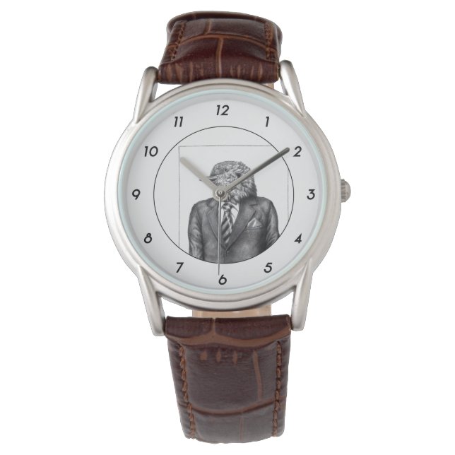 Dead Bird in Black Suits (Snow) M3 Watch (Front)