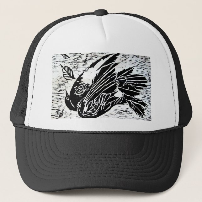 dead bird trucker hat (Front)