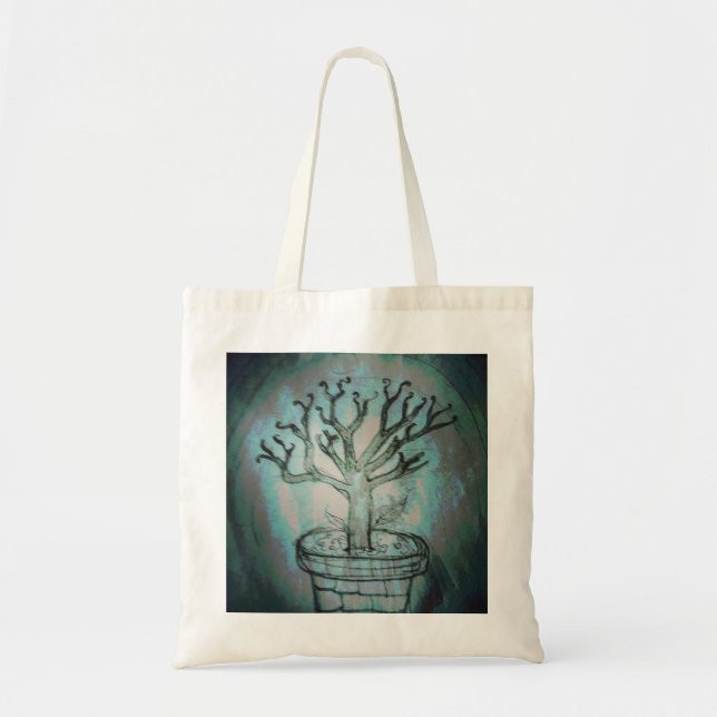 dead bonsai tree tote bag (Front)