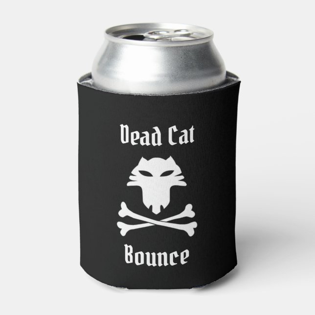Dead Cat Bounce Can Cooler (Can Front)