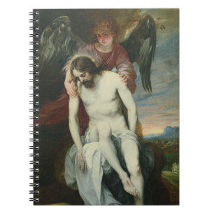 Dead Christ Supported by an Angel, c.1646-52 (oil Notebook