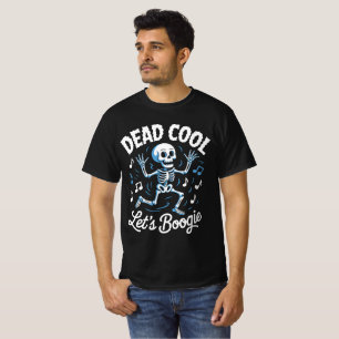 Dead Cool Skeleton Halloween Tee
