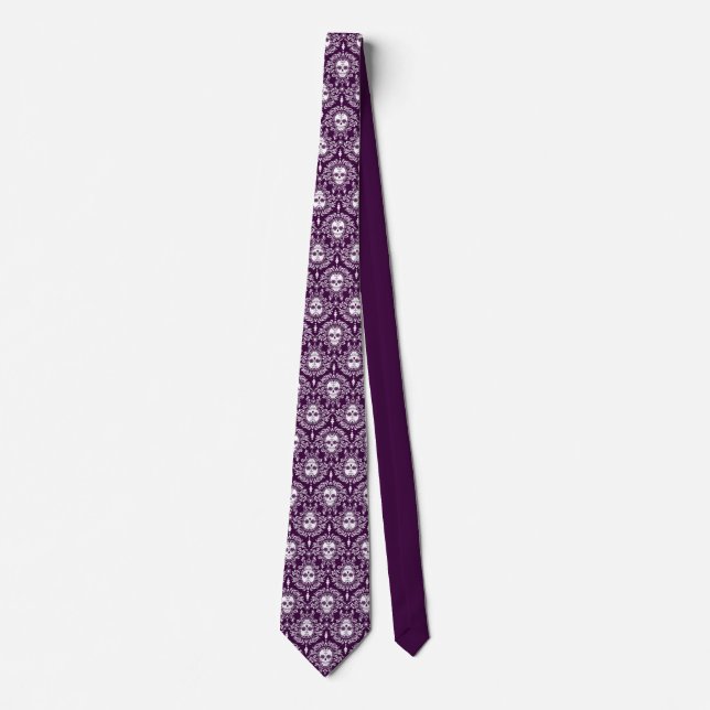 Dead Damask - Chic Sugar Skull Tie (Front)