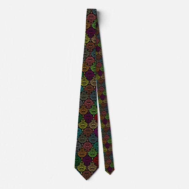 Dead Damask - Chic Sugar Skull Tie (Front)