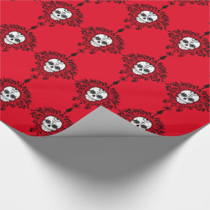 Dead Damask - Chic Sugar Skulls Wrapping Paper