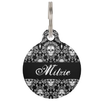 Dead Damask - Custom Pet Tag