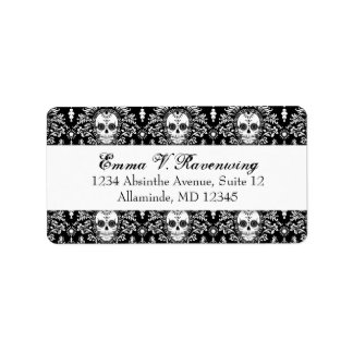 Dead Damask - Custom Sugar Skull Address Labels