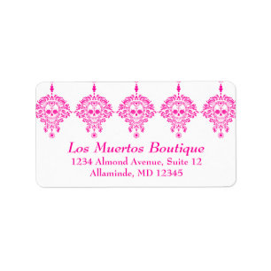 Dead Damask - Custom Sugar Skull Address Labels