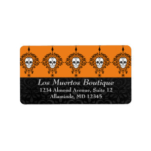 Dead Damask - Custom Sugar Skull Address Labels