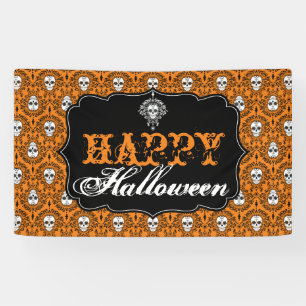 Dead Damask - Happy Halloween Banner