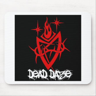 Dead Daze Tribal Heart Mouse Pad