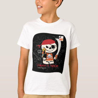 Dead Ed-Ninja v Pirate Kids T-Shirts