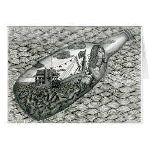 Dead Eye Card with Vannak in a Bottle