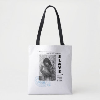 Dead Eye Tote with Vannak Quote 1 (two-sided) Bag