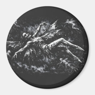 Dead Fairy by BurnsInHell Magnet