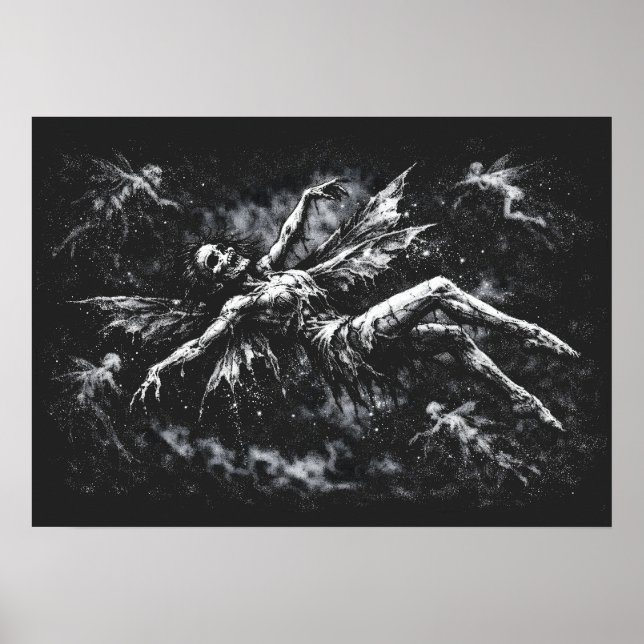 Dead Fairy by BurnsInHell Poster (Front)