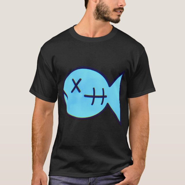 Dead Fish Symbol T-Shirt (Front)