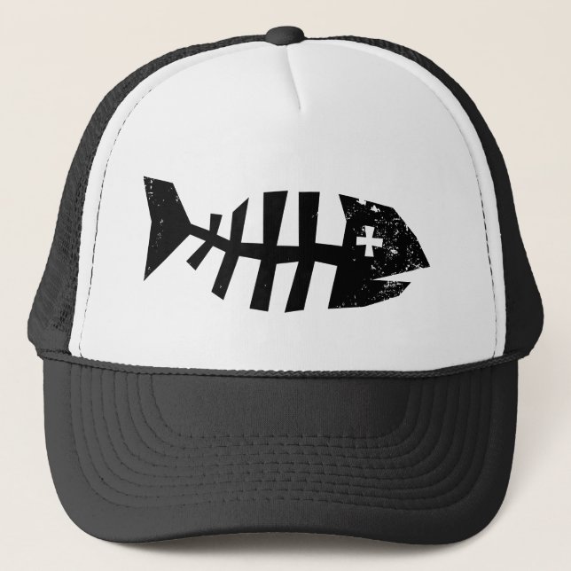 Dead Fish Trucker Hat (Front)