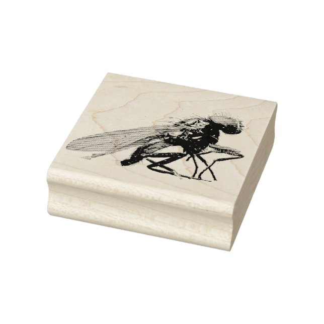 Dead Fly Rubber Stamp (Stamp)