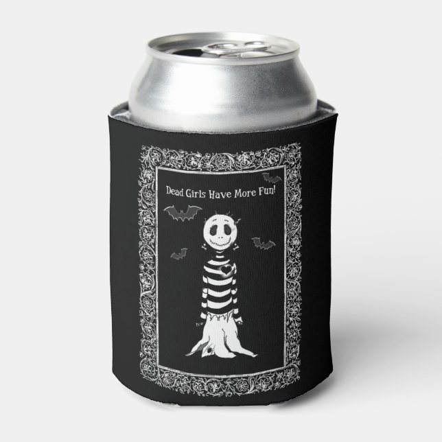 Dead Girls Have More Fun! Can Cooler (Can Front)