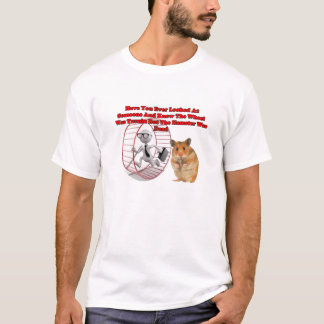 Dead Hamster Wheel Man T-Shirt
