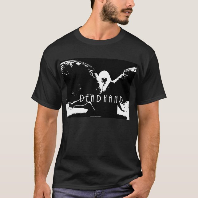 Dead Hand Designs Pinup Logo T-Shirt (Front)