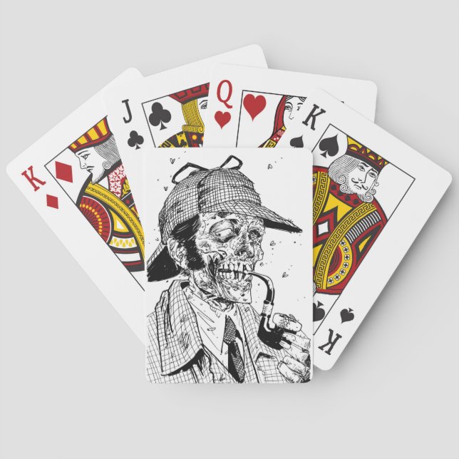 Dead Hand Of Sherlook Playing Cards (Back)