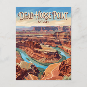 Dead Horse Point Moab Utah Postcard