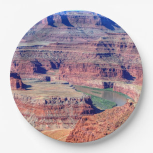 Dead horse state park Moab Utah Paper Plate