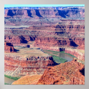 Dead horse state park Moab Utah Poster