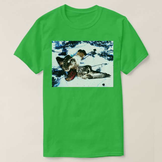Dead in Snow T-Shirt (Design Front)