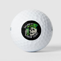 Dead Inside But Feelin' Lucky Skull St Patrick's