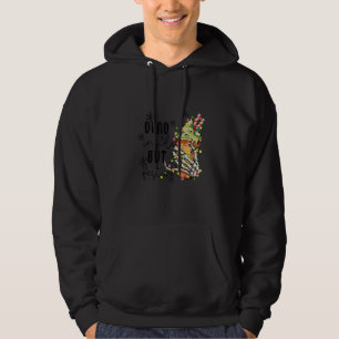 Dead Inside But Jolly AF  Skeleton Drinking Coffee Hoodie
