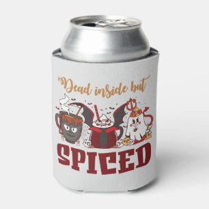 Dead Inside But Spiced – Spooky Halloween Can Cooler
