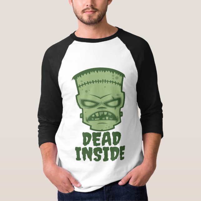 Dead Inside Frankenstein Monster T-Shirt (Front)