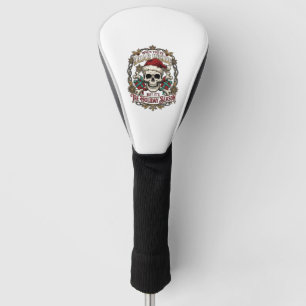 Dead Inside Holiday Season Christmas Skull Santa H Golf Head Cover